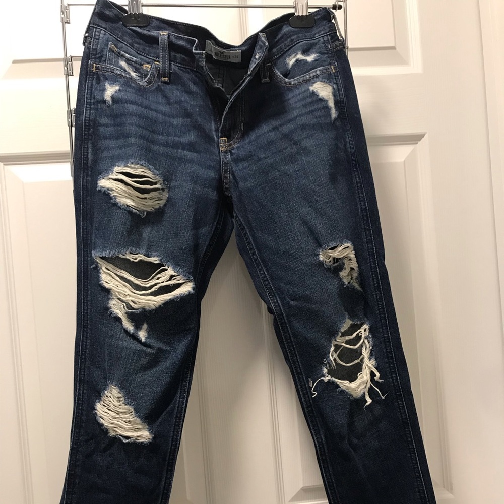Hollister High waisted boyfriend jeans